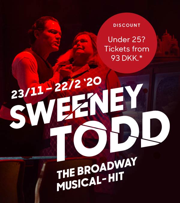 Sweeney Todd Old theatre advertising poster reproduction.